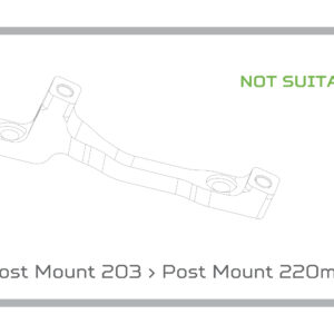 Adaptér brzd Hope - PM Typ: Q