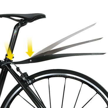 Blatníky Topeak DeFender RC1+RC11 set - 700c - Obrázek 2