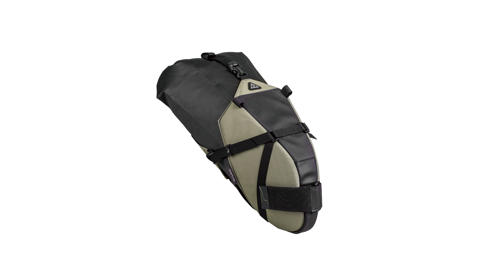 Brašna na sedlovku Topeak BackLoader X - Zelená Objem: 15 l