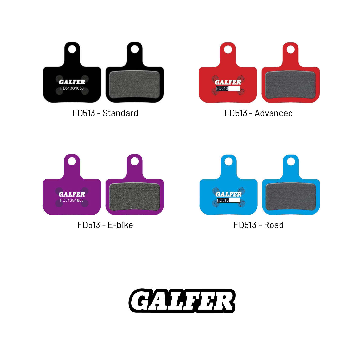 Brzdové destičky Galfer FD513 - SRAM LEVEL Směs: Standard - Obrázek 2