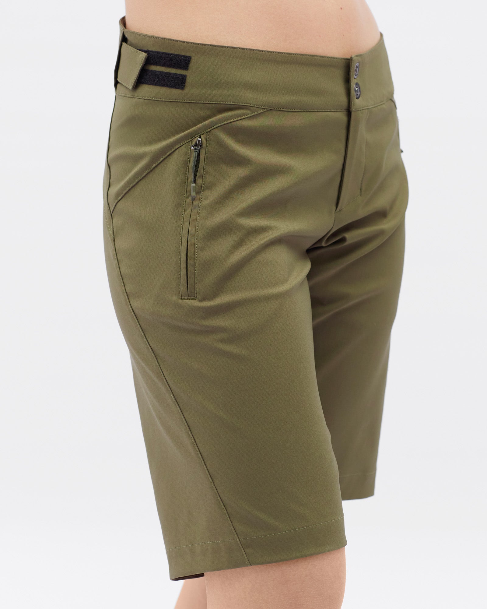 Dámské volné MTB kraťasy Silvini Patria - olive Velikost: L - Obrázek 2