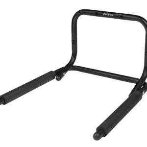 Držák kola FORCE na zeď pod rám sklopný Fe - černý