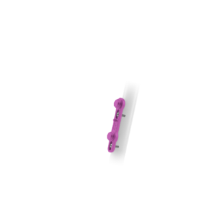 Fidlock Twist - Základna na rám Barva: Růžová