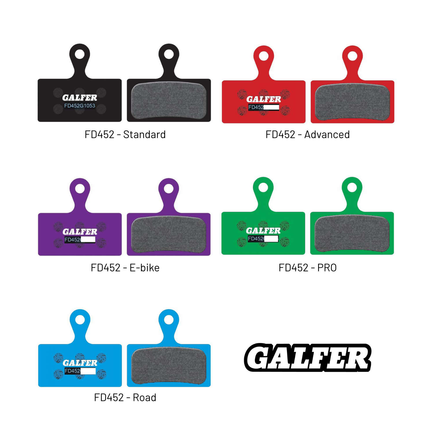 Galfer FD452 Pro G1554T Směs: PRO - Obrázek 2