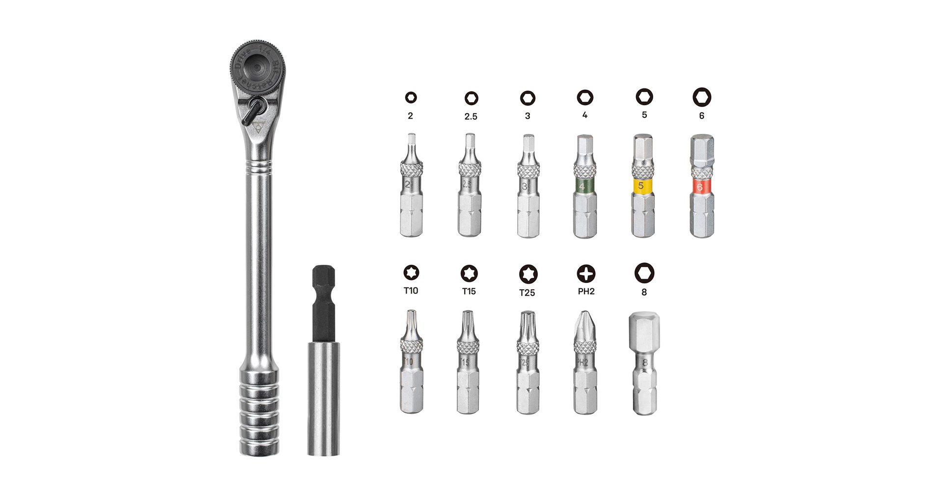 Nářadí Topeak Ratchet Rocket Essential HD - Obrázek 2