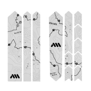 Ochranné nálepky AMS Gravel Road Sterrato/black