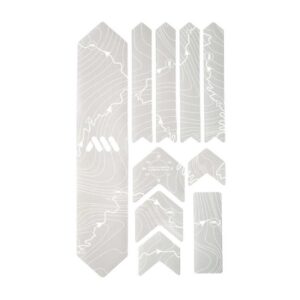 Ochranné polepy AMS  - EXTRA - Tracks/White