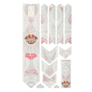 Ochranné polepy AMS Extra Redbull Rampage - Bílé