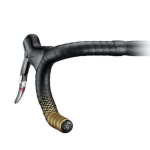 Omotávka na řídítka Ciclovation Leather Touch Fusion - Metallic Gold