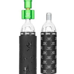 PEATYS Pumpa na bombičky Peaty's Holeshot Co2 tyre inflator Barva: Emerald