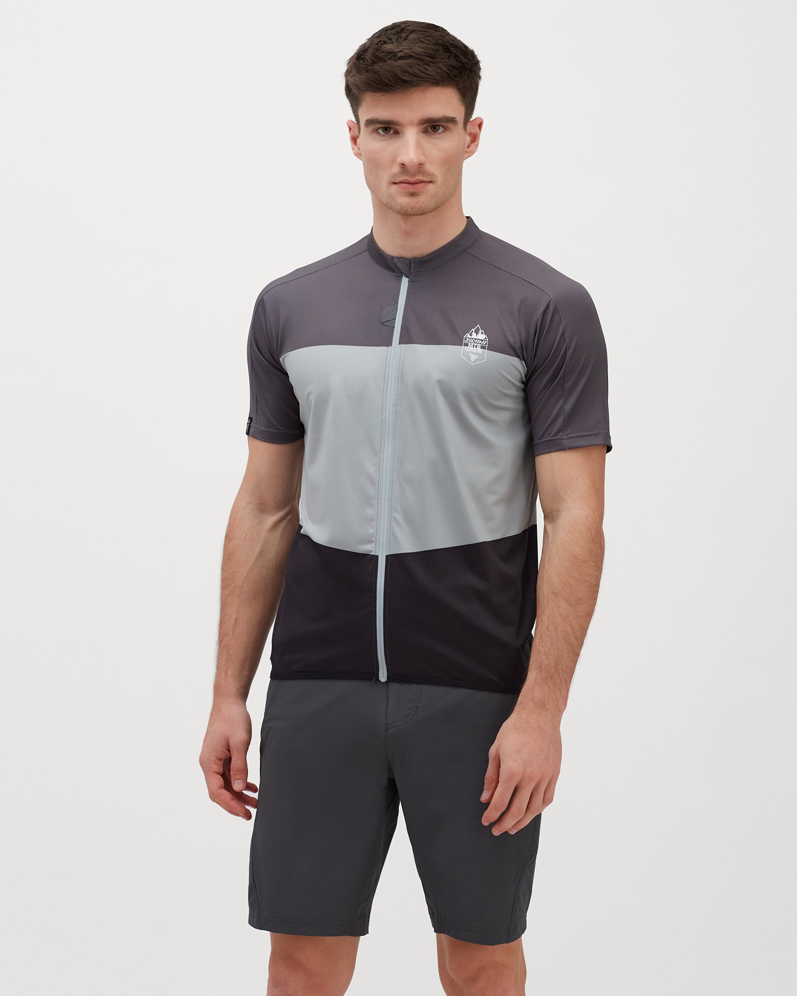 Pánský cyklistický dres Silvini Turano - cloud black Velikost: L - Obrázek 2