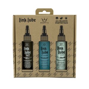 Peaty's Link Lube All Seasons Starter Pack 3x 60 ml