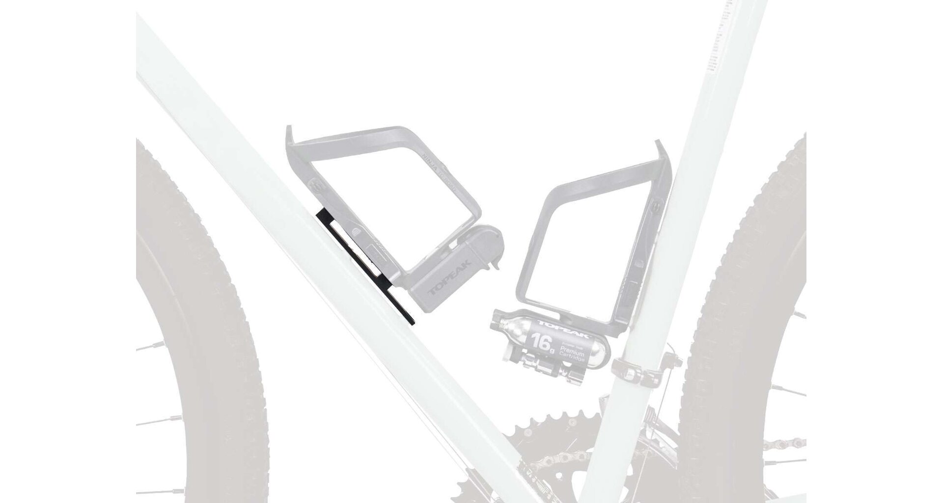 Posun košíku Topeak Alt-Position Cage Mounts 2 ks - Obrázek 2