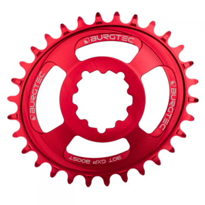 Převodník Burgtec Oval Sram Boost 3mm Offset Thick Thin Barva: Race Red
