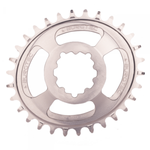 Převodník Burgtec Oval Sram Boost 3mm Offset Thick Thin Barva: Rhodium Silver