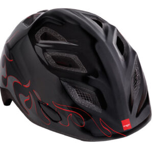 Přilba MET Elfo - Plameny/černá Velikost: 46/53 cm (XS)
