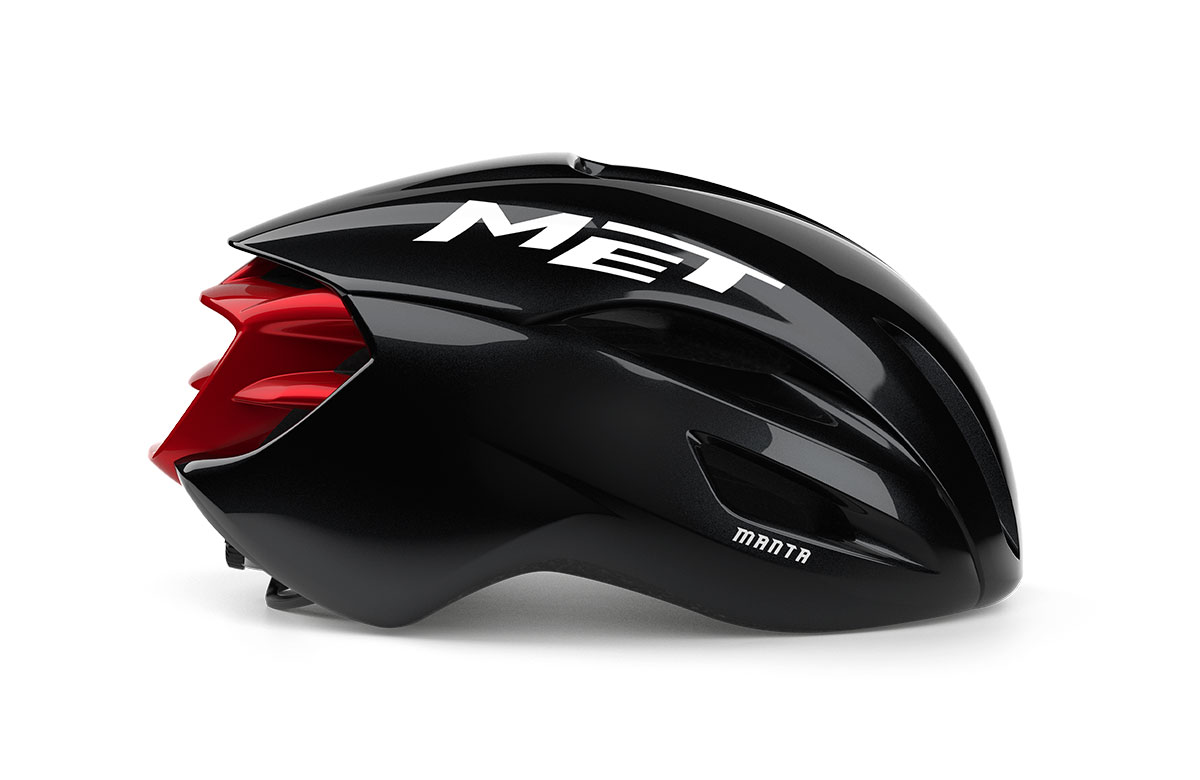 Přilba MET Manta MIPS - Černá/červená Velikost: 56/58 cm (M) - Obrázek 2