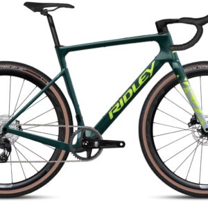Ridley Astr Shimano GRX600 - Storm Green Metallic / Lime Green Velikost: XL