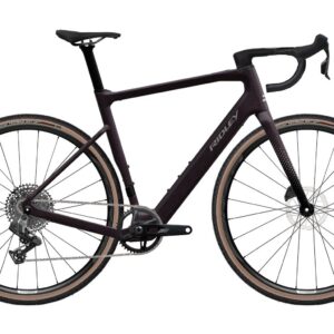 Ridley E-Grifn Sram Rival XPLR - Dark Plum Metallic / Autumn Grey Metallic Velikost: XL