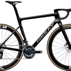Ridley Falcn RS Shimano DuraAce Di2 - Black / Silver Neon Velikost: XL