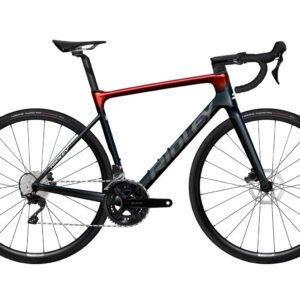 Ridley Falcn Shimano 105 - UD Carbon / Candy Red Metallic / Silver Velikost: XL