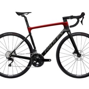 Ridley Falcn Shimano 105 - UD Carbon / Candy Red Metallic / Silver Velikost: XL