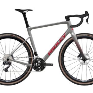 Ridley Grifn RS Shimano GRX800 Di2 - Battleship Grey / Candy Red Metallic Velikost: L