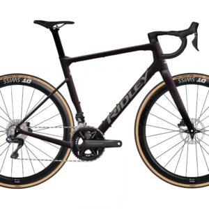 Ridley Grifn RS Shimano Ultegra Di2 - Dark Plum Metallic / Autumn Grey Metallic Velikost: XXS