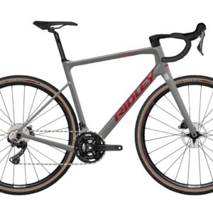 Ridley Grifn Shimano GRX600 - Battleship Grey / Candy Red Metallic Velikost: XL