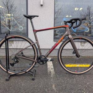 Ridley Kanzo Adventure - Dark brown metallic/orange/bordeaux red Velikost: M