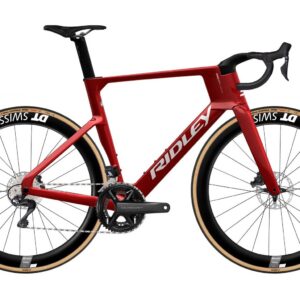 Ridley Noah Fast Shimano Ultegra Di2 - Candy Red Metallic / Black / White Velikost: XXS