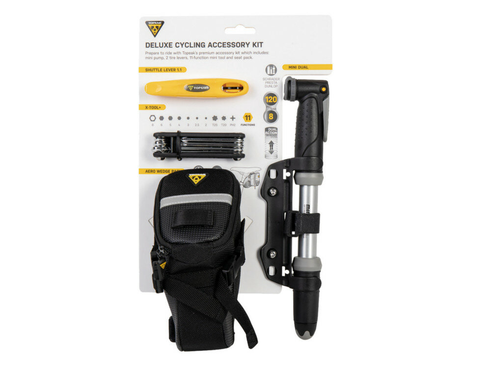 Sada Topeak Deluxe Cycling Accessory Kit - Obrázek 2