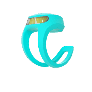 Zadní blikačka Knog Frog V3 Varianta: Awesome Aquamarine