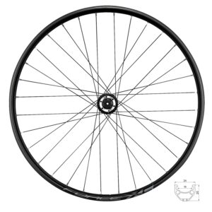 Zadní kolo FORCE XC DISC 622x19 F804333-6d 32d