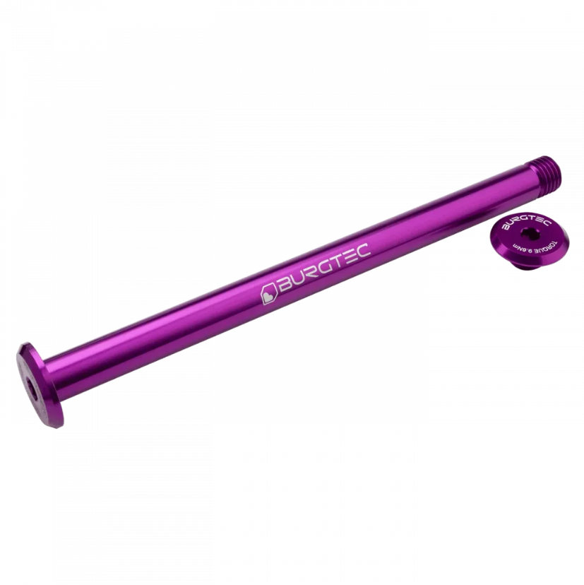 Zadní osa Burgtec pro Evil 170mm Barva: Purple Rain