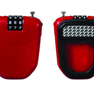 Zámek Hiplok FX Barva: Červená