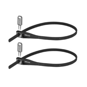 Zámek Hiplok Z Lok - twin pack Barva: Černá