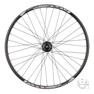 Zapletené kolo zadní FORCE BASIC DISC 559x19 FHM475 6d 36d