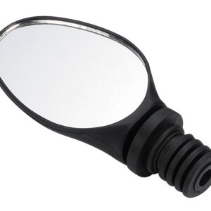 Zrcátko do řídítek Force - černé