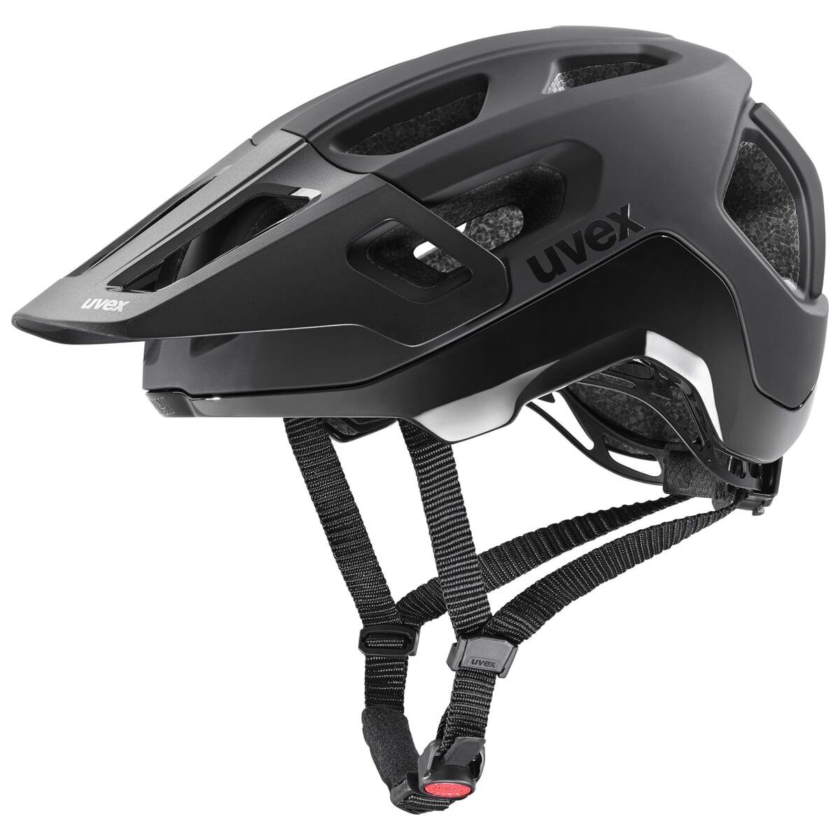 UVEX REACT BLACK MATT 2025 Velikost: 59-61