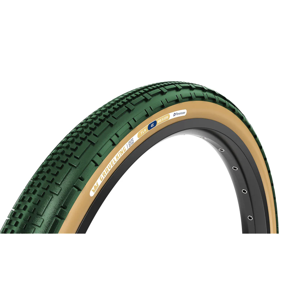 Plášť Panaracer Gravelking SK 700x40 - British racing green/hnědá