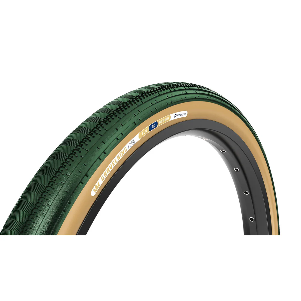 Plášť Panaracer Gravelking SS 700x45 - British racing green/hnědá