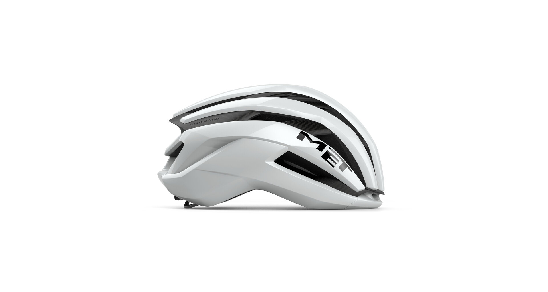 Přilba MET Trenta 3K Carbon MIPS Air - Bílá Velikost: 58/61 cm (L) - Obrázek 2