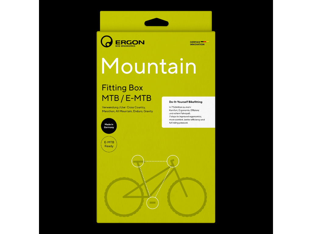 Sada pro nastavení posedu Ergon Fitting Box - MTB/E-MTB