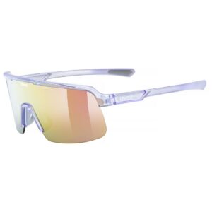 Brýle Uvex Dyrt - Clear purple/Mir. red