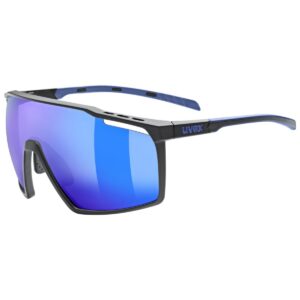 Brýle Uvex MTN Perform - Black-blue m/Mir. blue