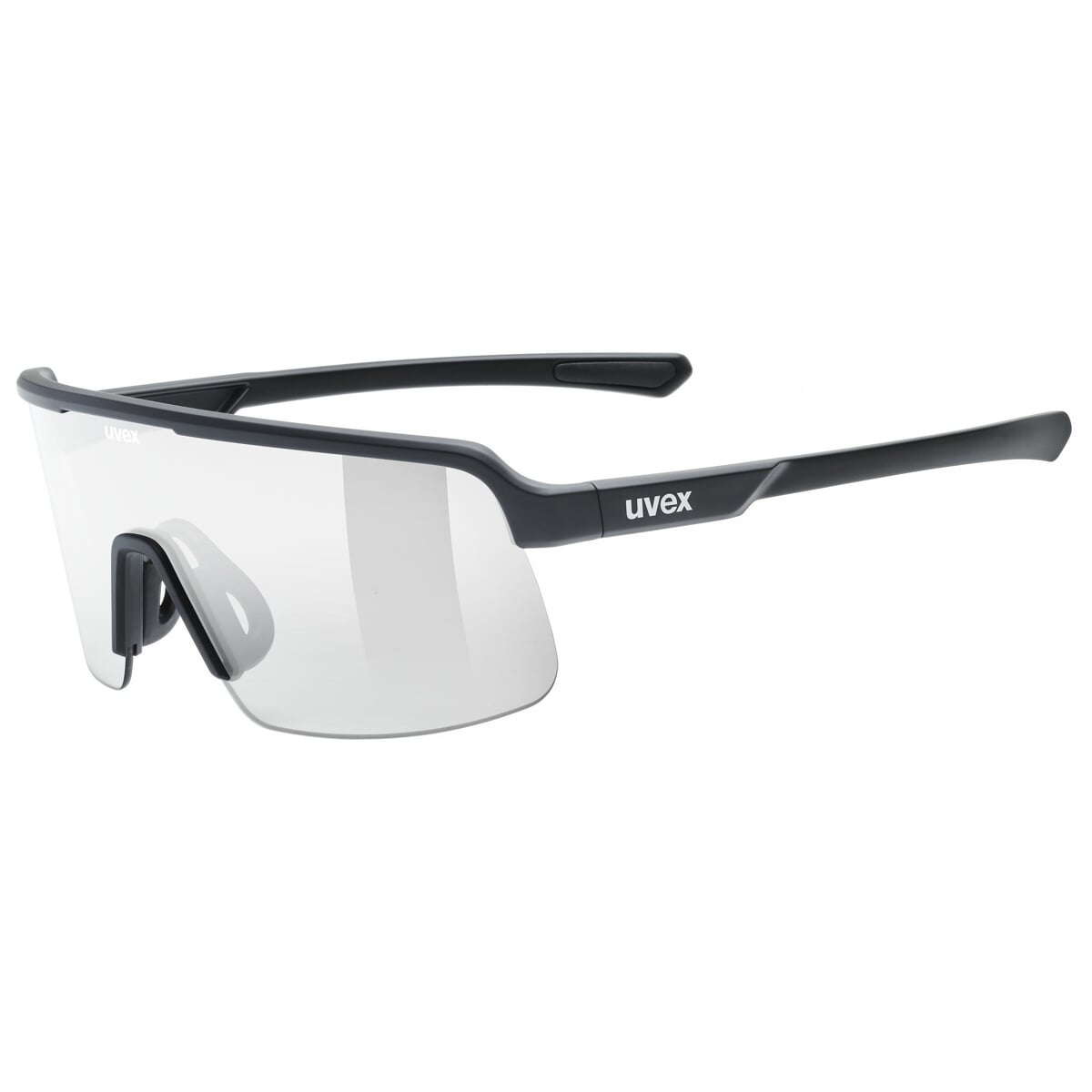 Brýle Uvex Dyrt Black Matt - čiré