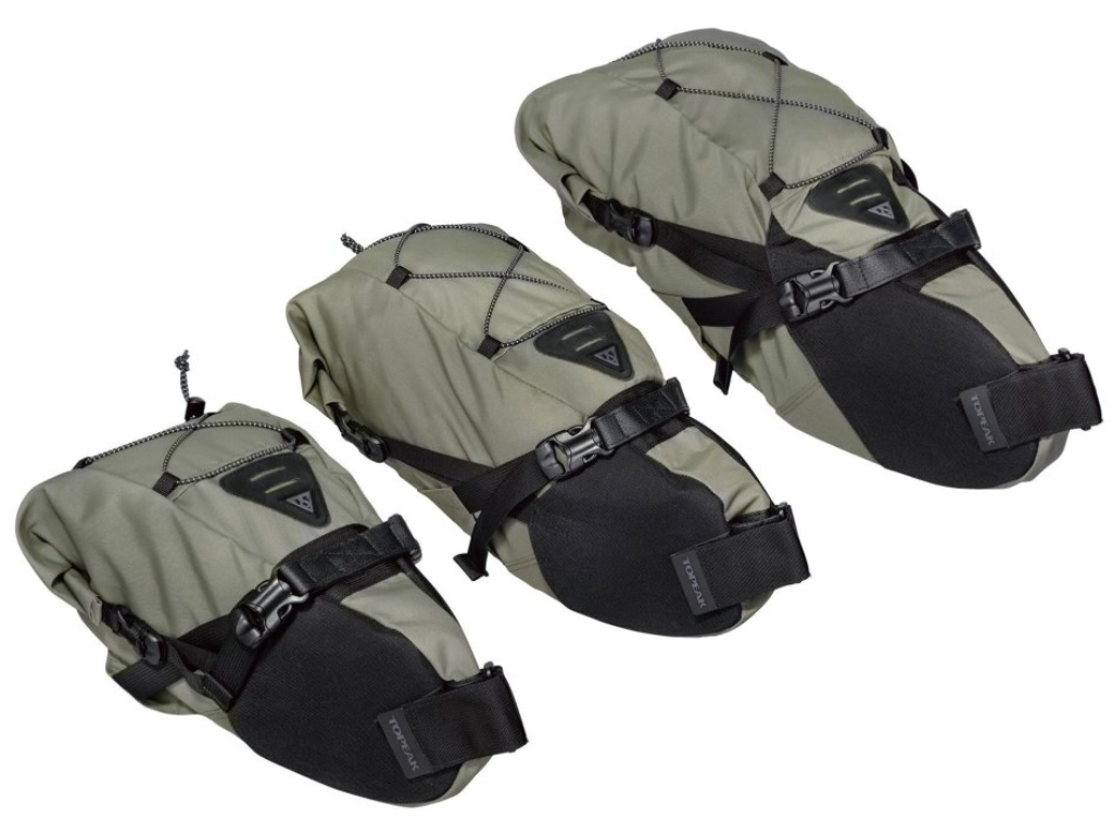 Brašna na sedlovku Topeak BackLoader - Zelená Objem: 10 l - Obrázek 2