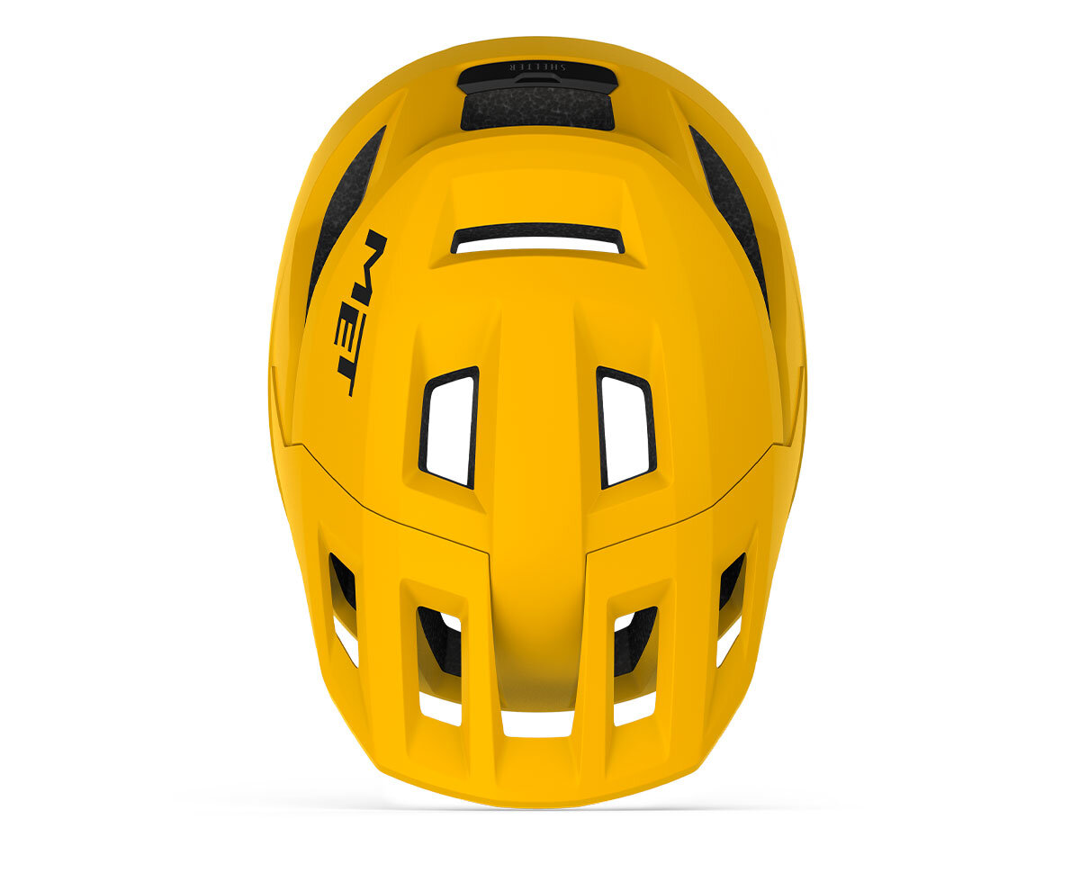 Přilba MET Shelter - Burned yellow Velikost: 58/61 cm (L) - Obrázek 2