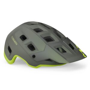 Přilba MET Terranova - Šedá/lime Velikost: 58/61 cm (L)